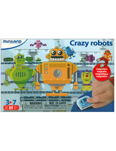 Crazy Robots Stem by Step...