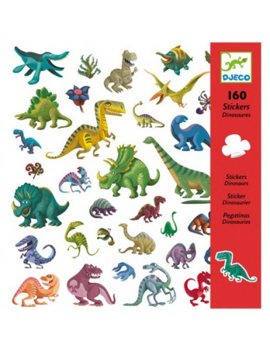 Pegatinas Dinosaurios de Djeco