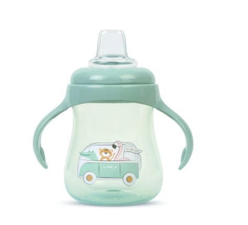 Taza Antigoteo Little Explorers menta de Saro