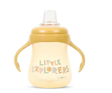 Taza Antigoteo Little Explorers amarillo de Saro