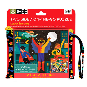 Puzzle 2 en 1 Superhéroes de la Selva Moses