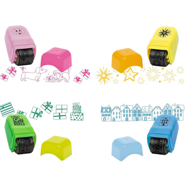 Sellos de Rodillo de Navidad Moses