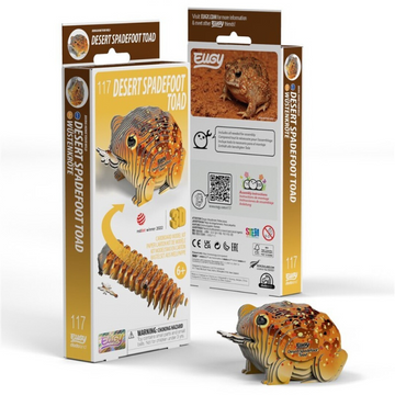 Puzzle 3D Eugy Spadefoot Toad