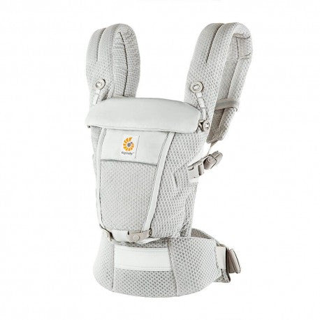 Mochila Adapt Soft Flex Mesh-Gris Perla de Ergobaby