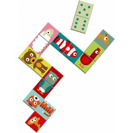 Dominó Animo-Puzzle de Djeco