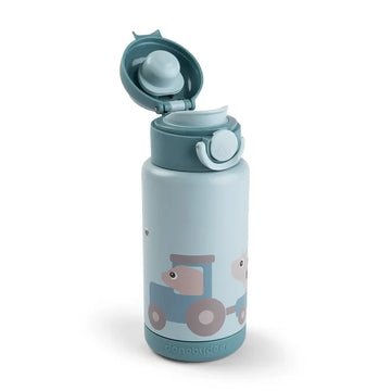 Botella Térmica Tiny Farm Azul 340 ml Done By Deer