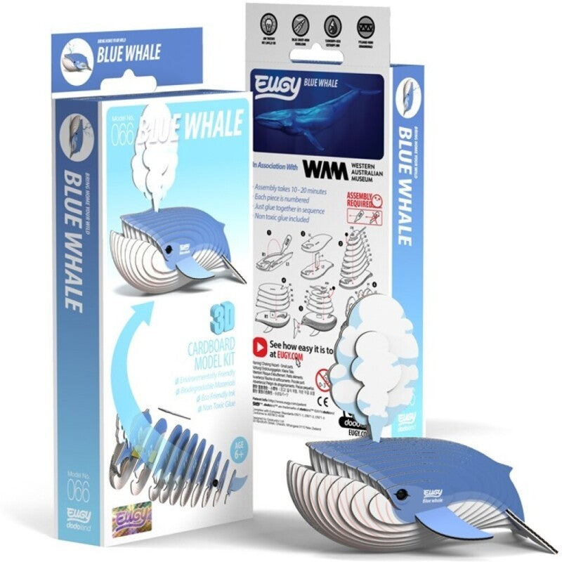 Puzzle 3D Eugy Ballena Azul
