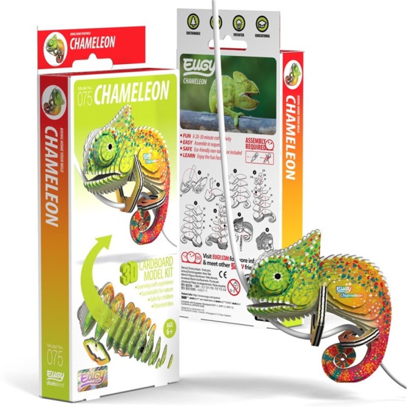 Puzzle 3D Eugy Camaleón