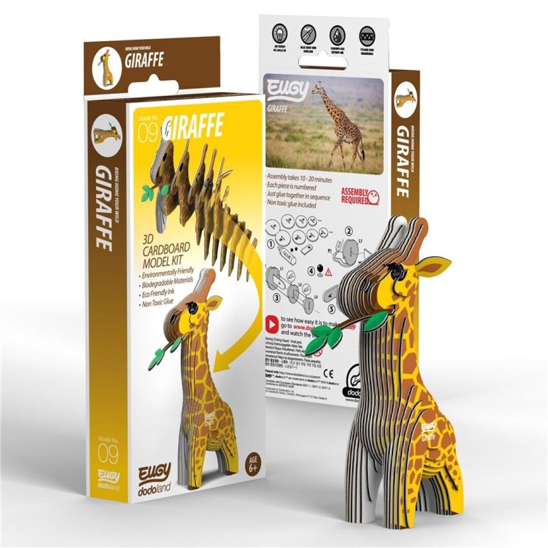 Puzzle 3D Eugy Giraffe