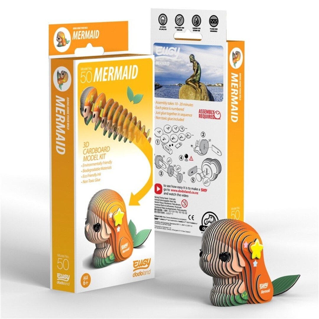 Puzzle 3D Eugy Mermaid
