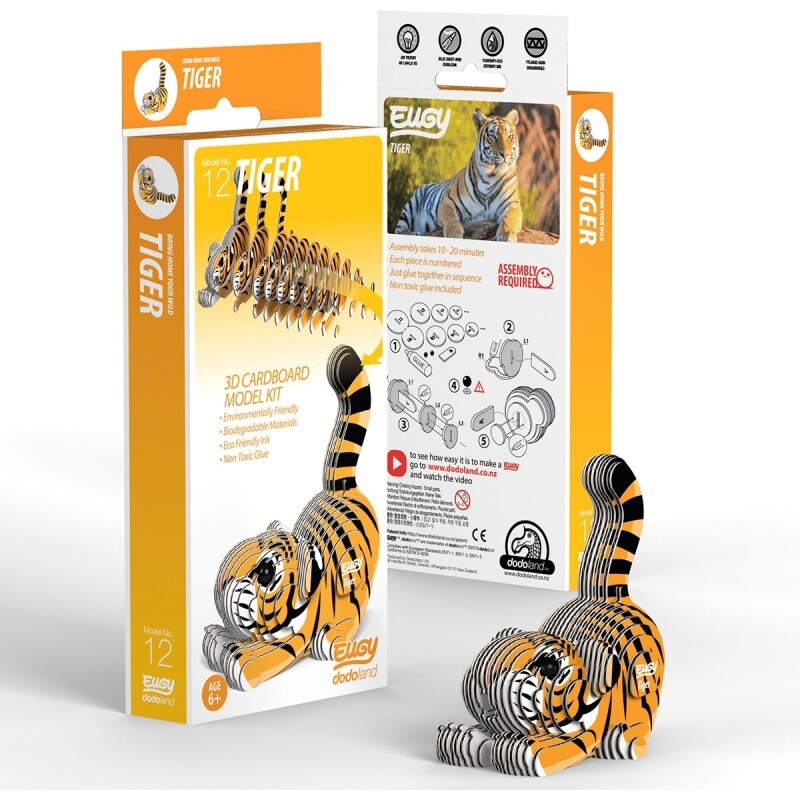 Puzzle 3D Eugy Tiger