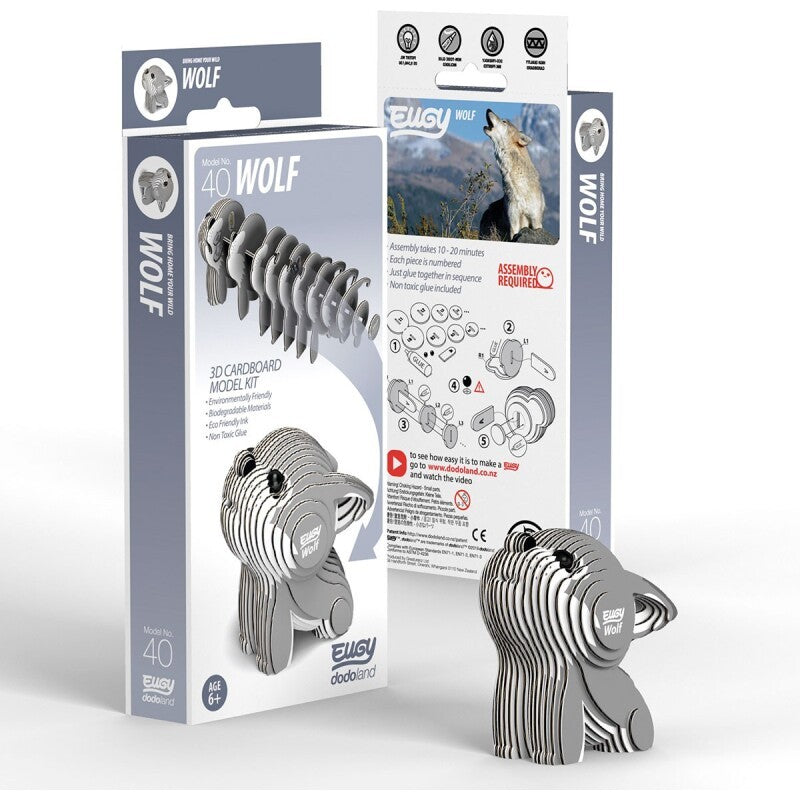Puzzle 3D Eugy Wolf