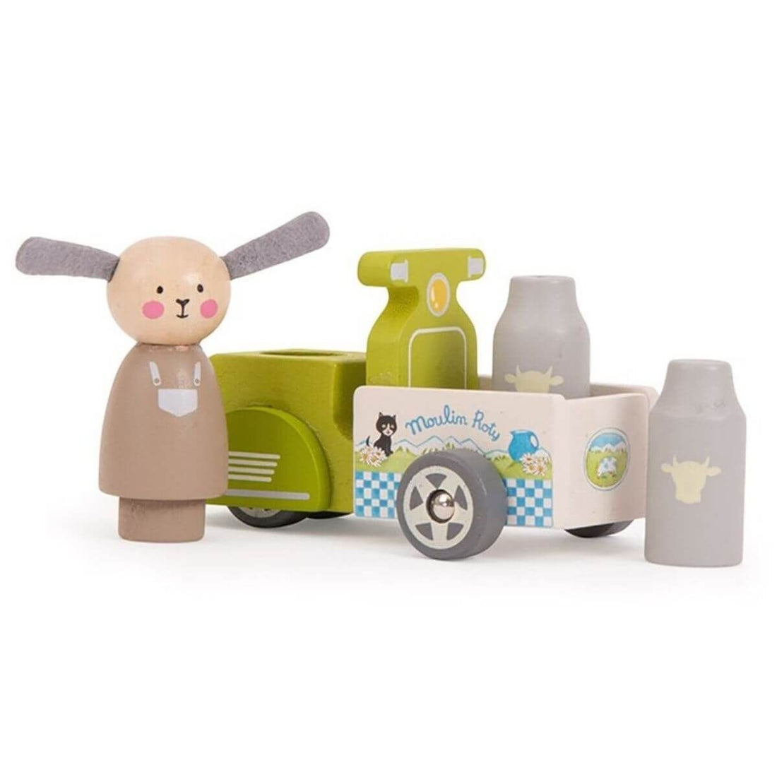 Motocarro del Lechero Gran Familia de Moulin Roty