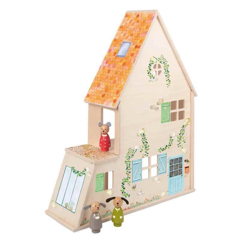 Casa De Muñecas Amueblada Gran Familia de Moulin Roty