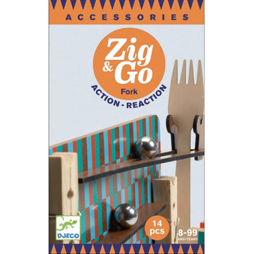 Construcción Zig&Go Fork 14 pcs de Djeco