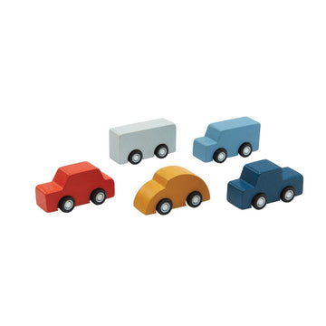 Set Mini Coches de Plantoys