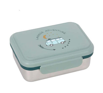 Caja Almuerzo Acero Inoxidable Bus Lassig