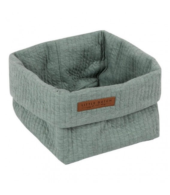 Cesta Pequeña Pure Menta Little Dutch