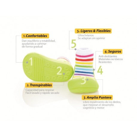 Calzado Attipas Basic Red