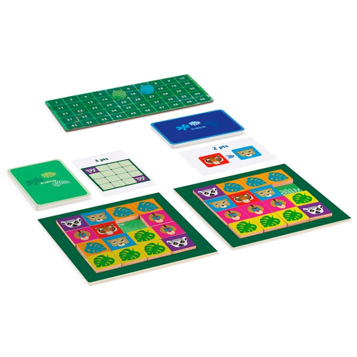 Juego Jungle Taquin Djeco