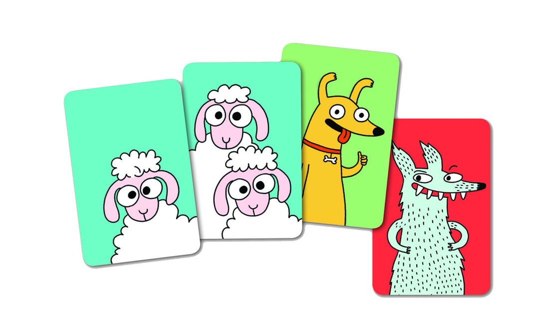 Cartas Swip'Sheep de Djeco