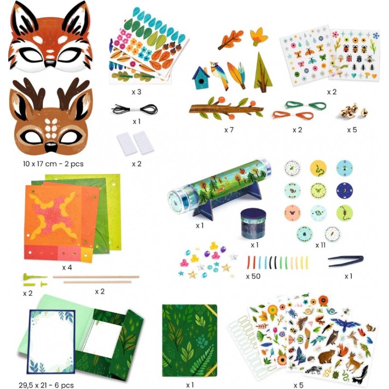 DIY 5 Actividades Naturaleza Djeco