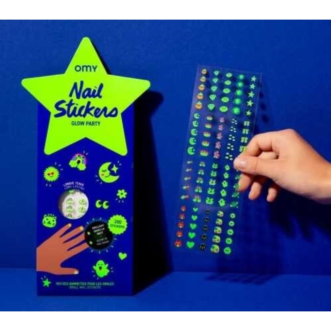 Pegatinas para Uñas Good Night Omy