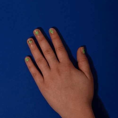 Pegatinas para Uñas Good Night Omy