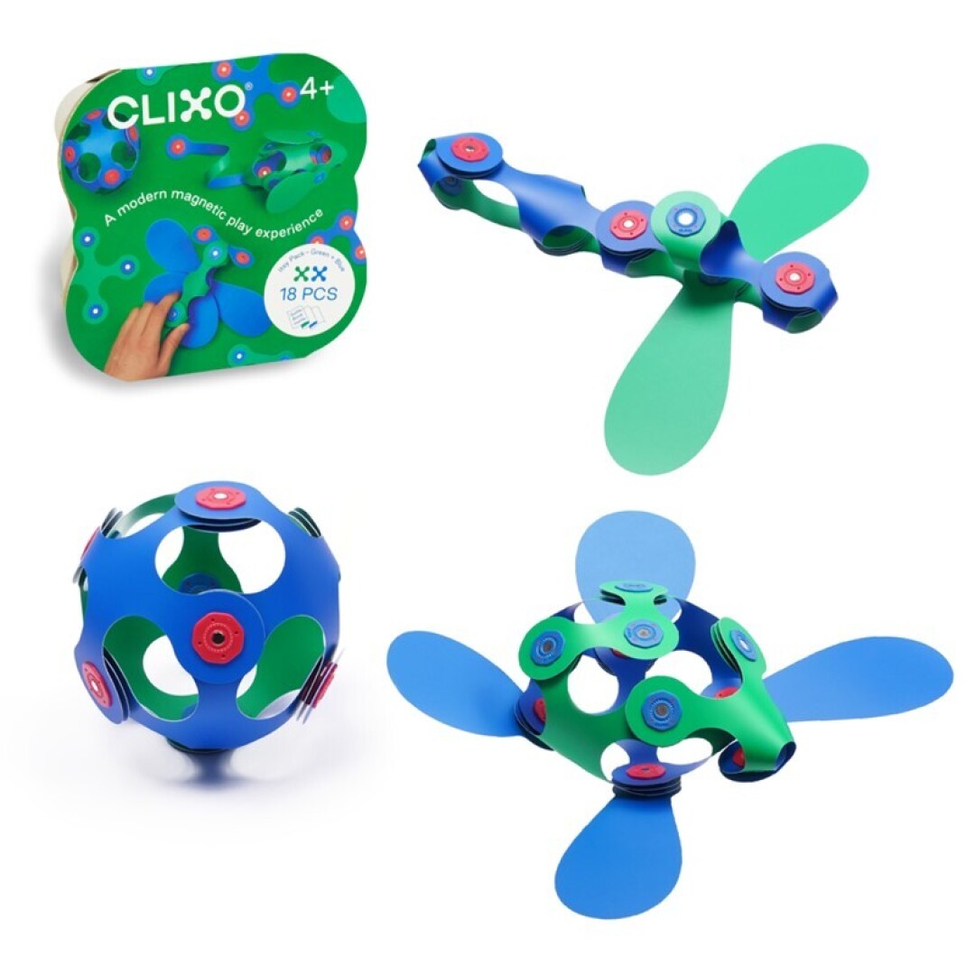 Itsy Pack Verde/Azul Clixo