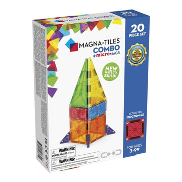 Juego de Construcción MAGNA-T 20 pc. Combo + microMAGS