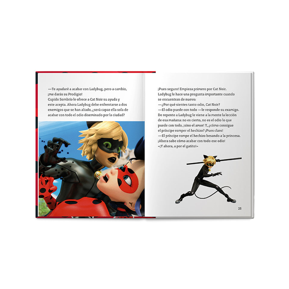 Faba libro Las Aventuras de Ladybug Cupido Sombrío