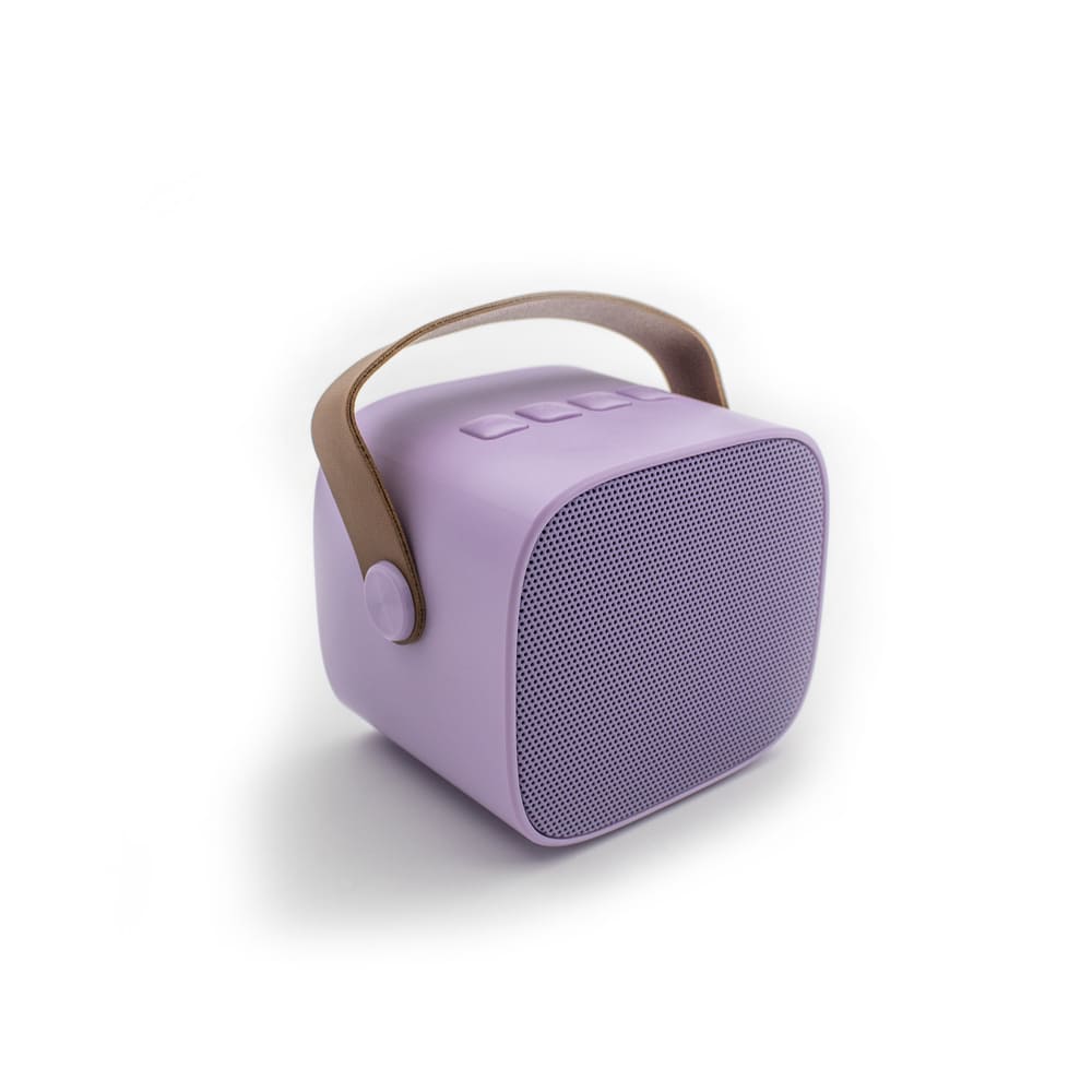 Karaoke Altavoz Bluetooth con Micrófono Violeta Lalarma