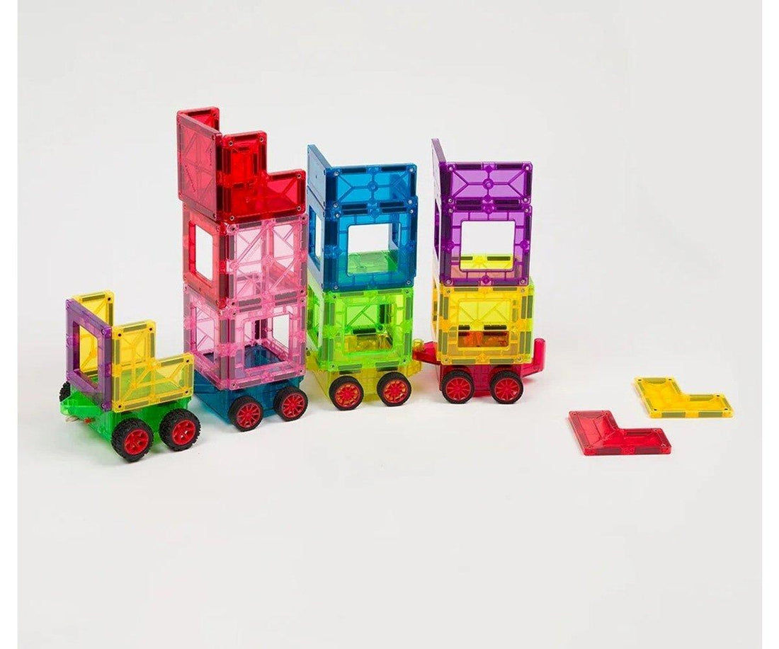 Juego de Construcción Imanix Train con Vagones 38 pzas. Braintoys