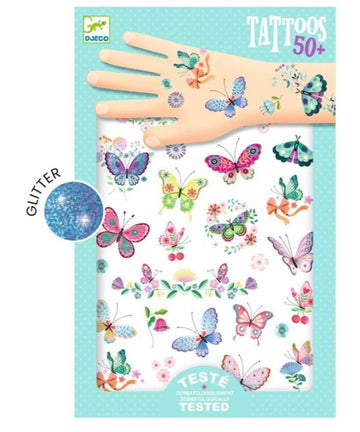 Tatuajes Mariposas de Ensueño Djeco