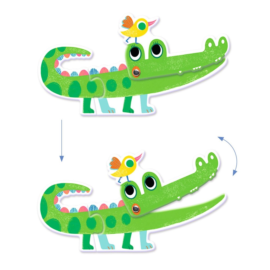 Puzle Animales Articulados de Djeco