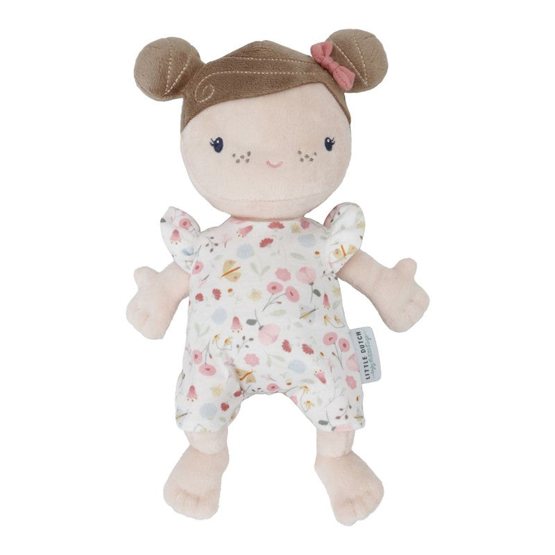 Carrito con Textil y Muñeca Little Dutch