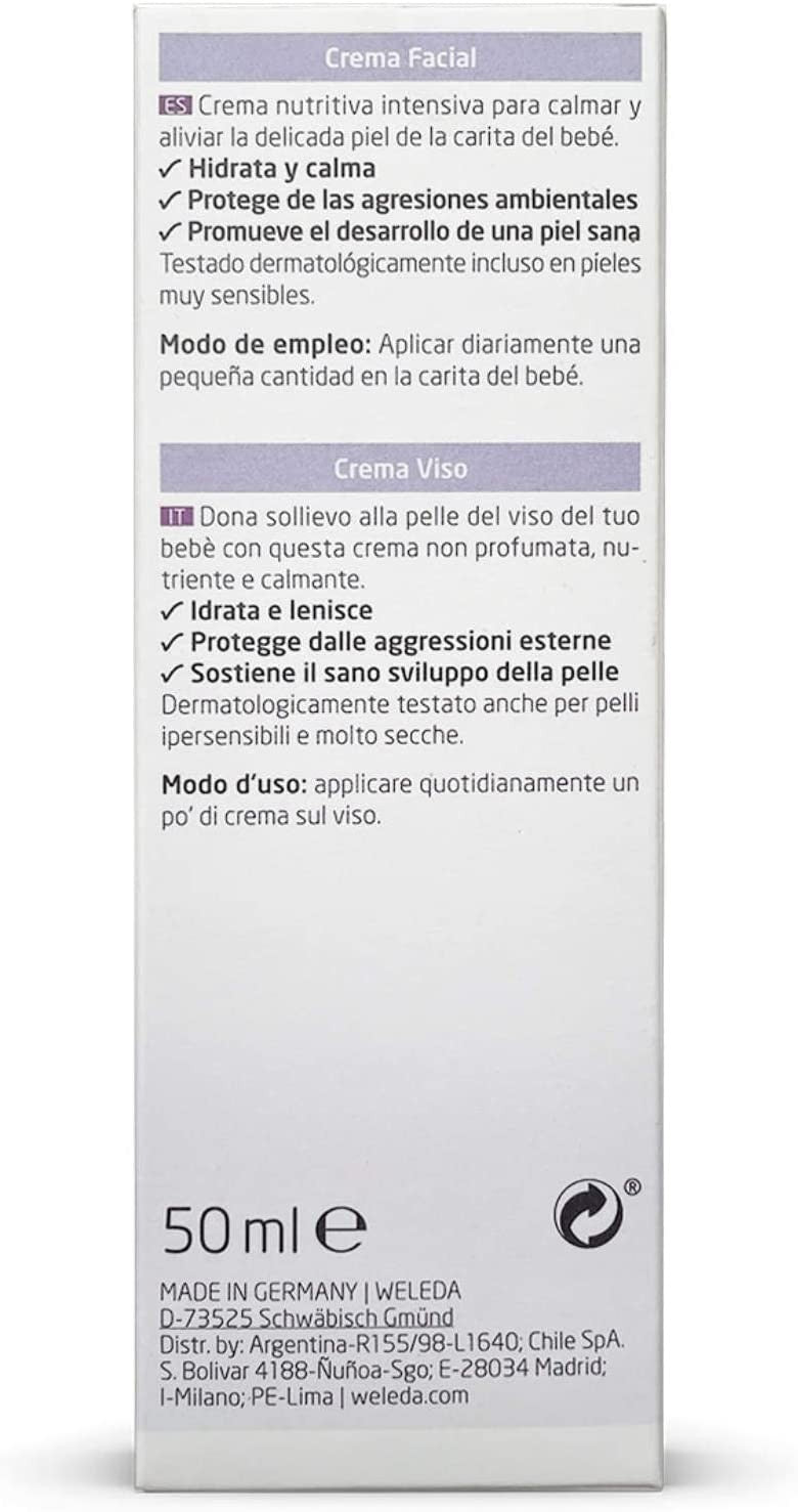 Crema Facial de Malva Blanca 50ml Weleda