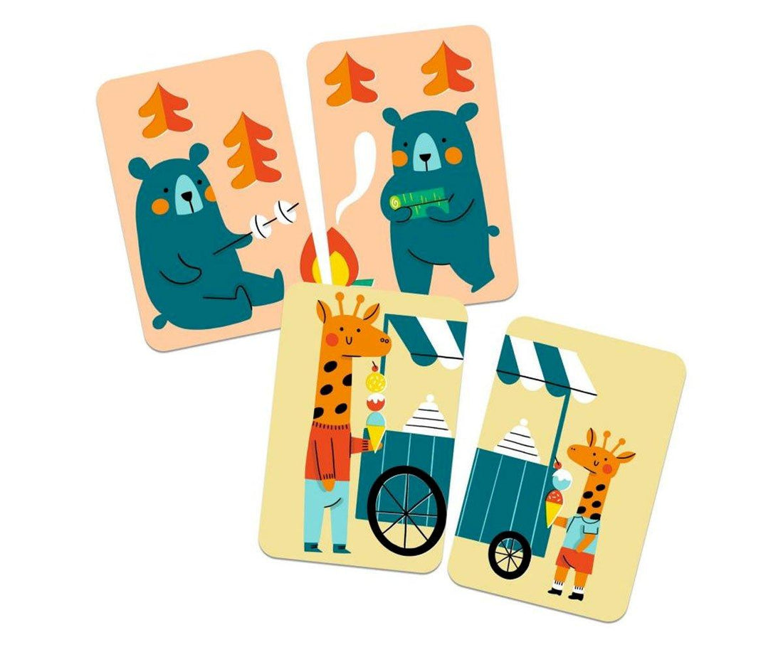 Cartas Misti'Loup de Djeco