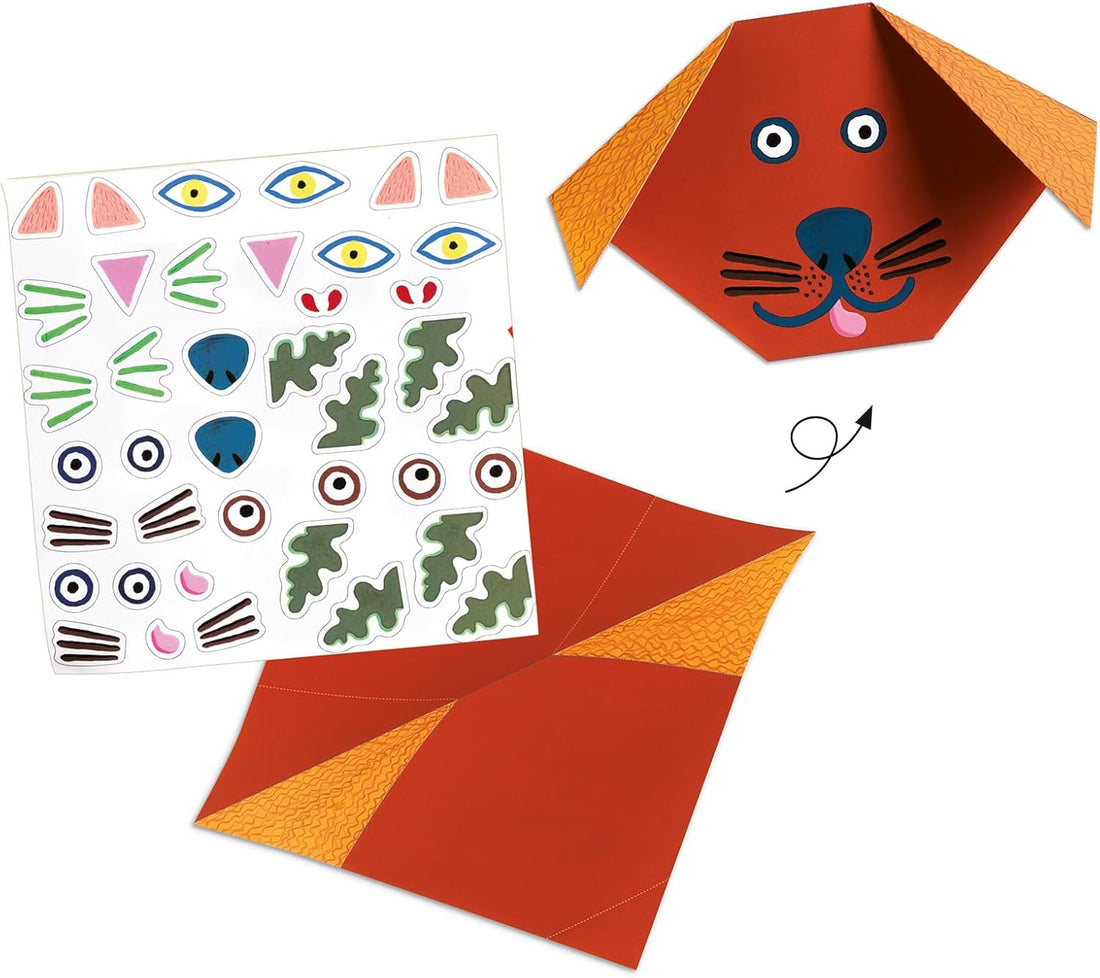 Papiroflexia Origami Animales de Djeco