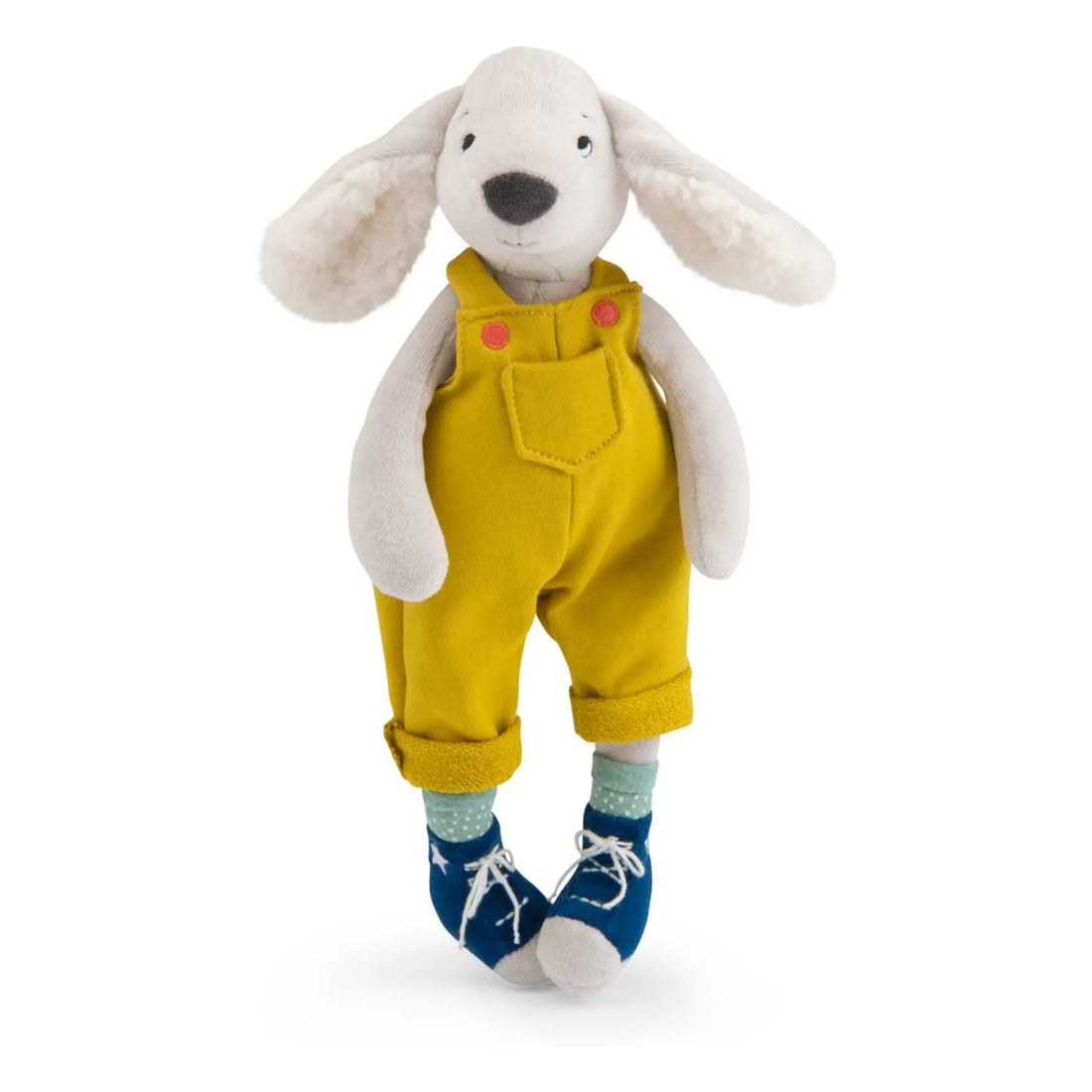 Muñeco perro Pilou amarillo Puce&Pilou Moulin Roty