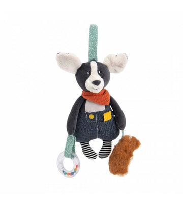 Perro Puce de Actividades para colgar Puce&Pilou de Moulin Roty