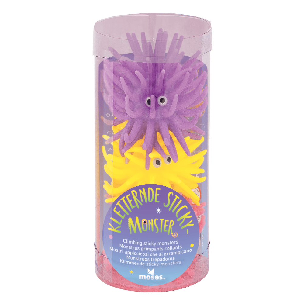 Monstruos Trepadores Monster (Morado, Amarillo, Rosa) Moses