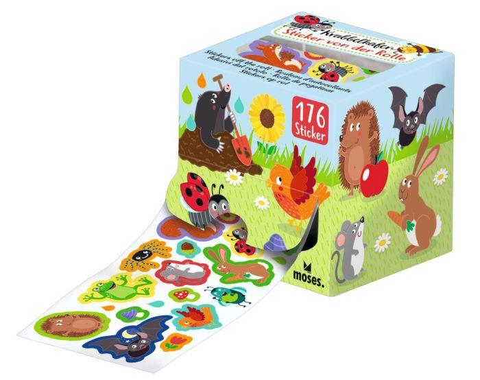 Rollo de Pegatinas Bichos (176 uds.) Moses