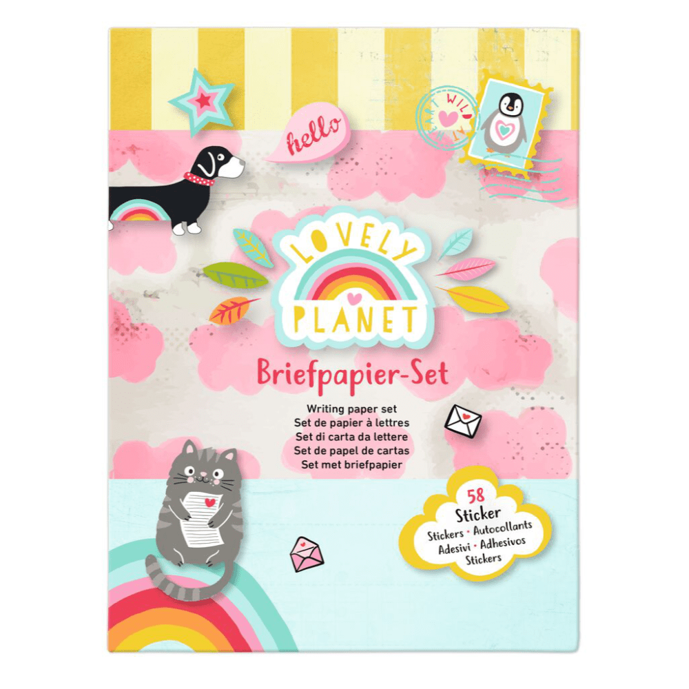Set de Papel de Cartas Lovely Planet Moses