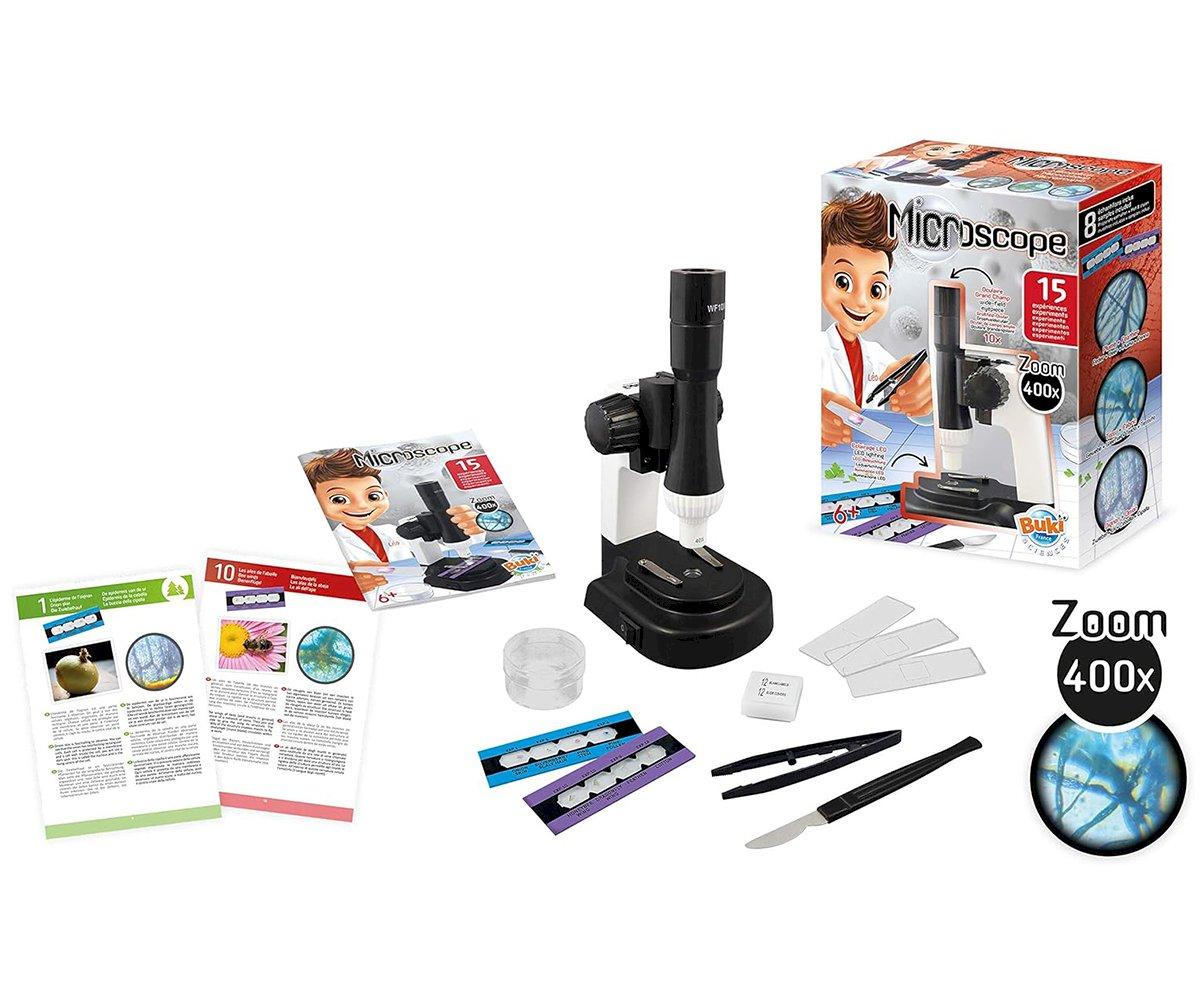 Microscopio 15 Experimentos Buki