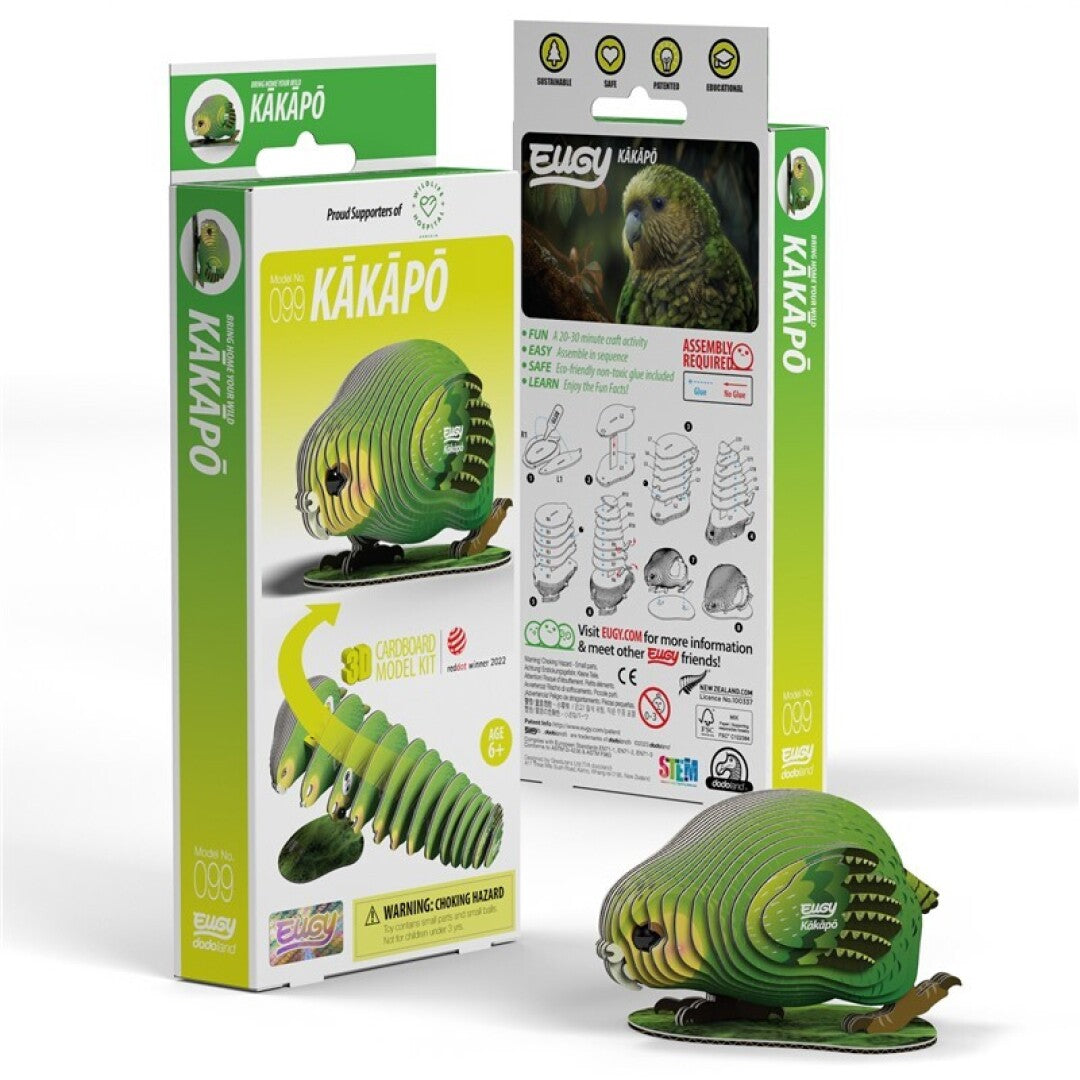 Puzzle 3D Eugy Kakapo