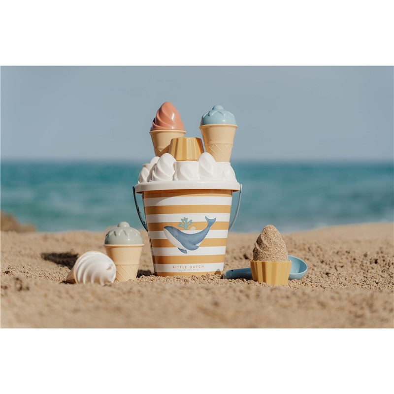 Set Juguetes de Playa Helados Ocean Dreams Azul  Little Dutch