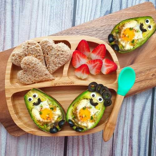 Plato Bamboo Toodler Verde de Eco Rascals