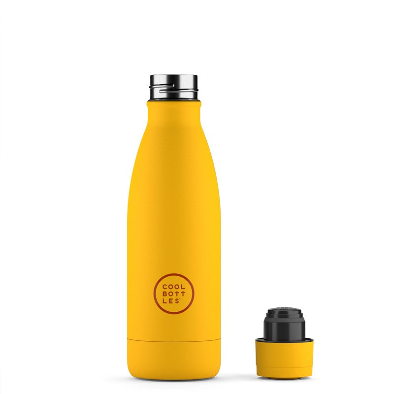 Botella Termo Vivid Yellow 350ml Cool Bottles