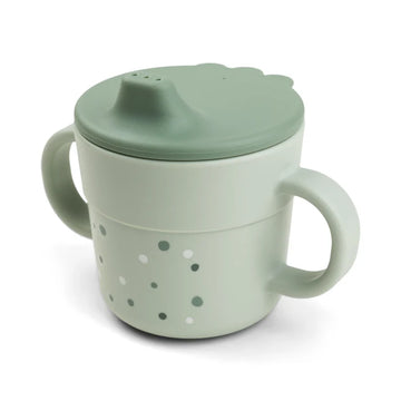 Taza con Boquilla Happy Dots Verde Done By Deer